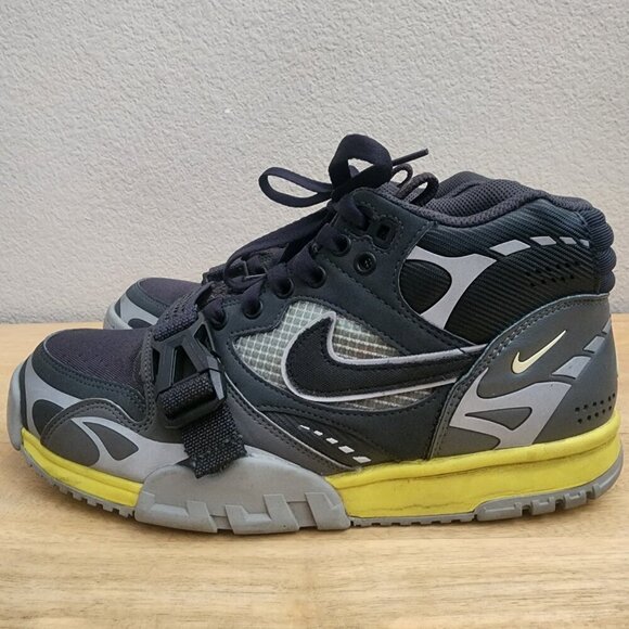 Nike Air Trainer 1 SP Mens Sz 8.5 Dark Smoke Grey Black Sneaker Shoes DH7338 001 - Picture 5 of 11